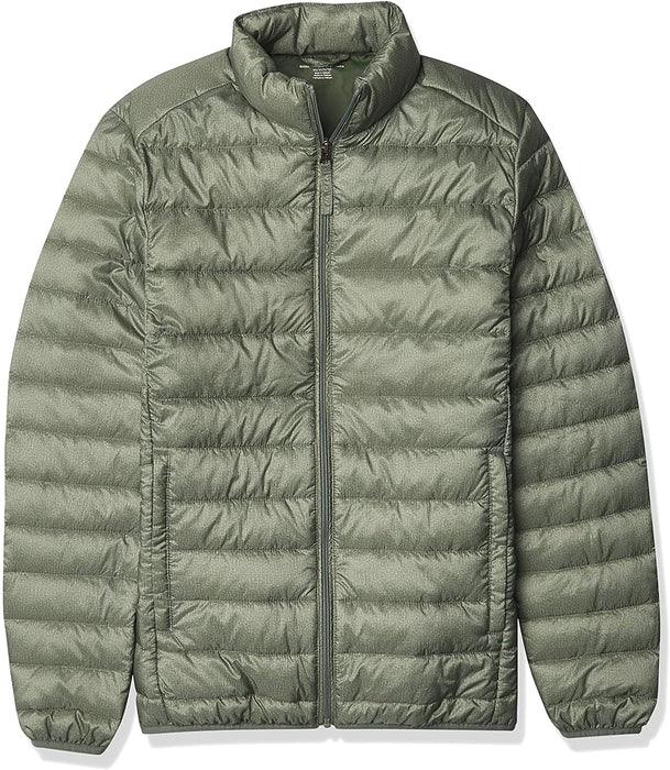 Men's Lightweight Water-Resistant Packable Puffer Jacket