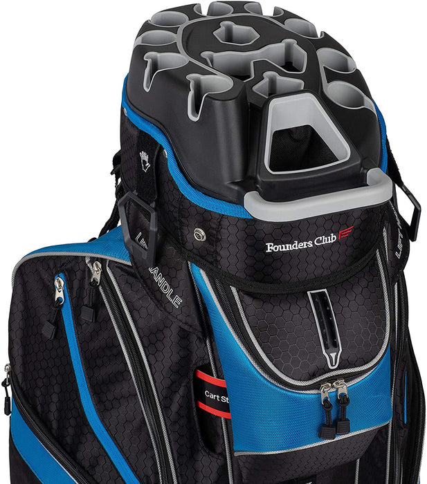 Founders Club Premium Cart Bag with 14 Way Organizer Divider Top — The Golf  Central