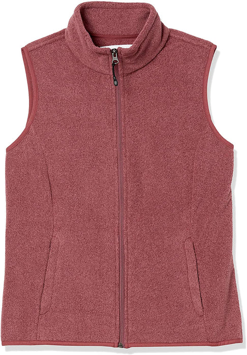 Women's Classic Fit Sleeveless Full-Zip Polar Soft Fleece Vest