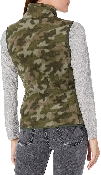 Women's Classic Fit Sleeveless Full-Zip Polar Soft Fleece Vest