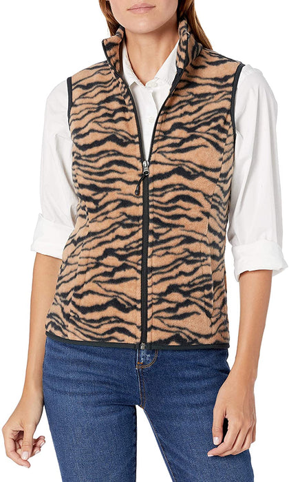 Women's Classic Fit Sleeveless Full-Zip Polar Soft Fleece Vest