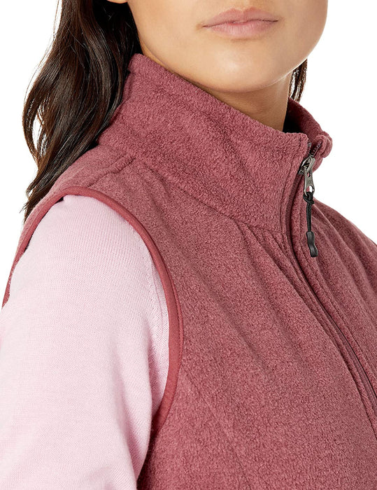 Women's Classic Fit Sleeveless Full-Zip Polar Soft Fleece Vest