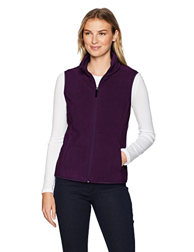 Women's Classic Fit Sleeveless Full-Zip Polar Soft Fleece Vest