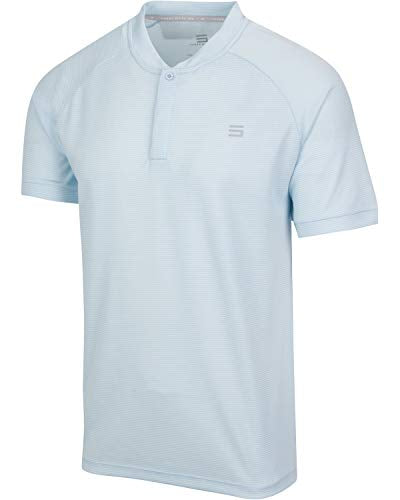 Three Sixty Six Collarless Golf Shirts for Men