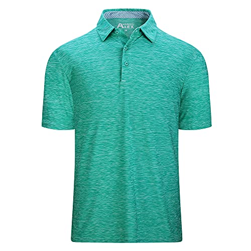 MCPORO Golf Polo Shirts for Men Casual Moisture Wicking Men's Polo Shirts  Quick Dry Short Sleeve