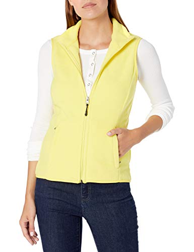 Women's Classic Fit Sleeveless Full-Zip Polar Soft Fleece Vest