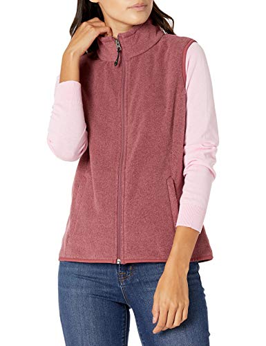 Women's Classic Fit Sleeveless Full-Zip Polar Soft Fleece Vest