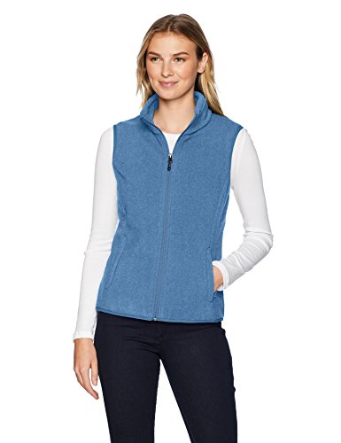 Women's Classic Fit Sleeveless Full-Zip Polar Soft Fleece Vest