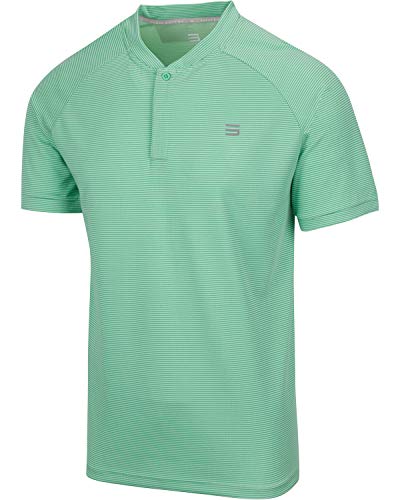 Three Sixty Six Collarless Golf Shirts for Men