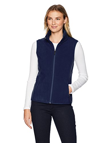 Women's Classic Fit Sleeveless Full-Zip Polar Soft Fleece Vest