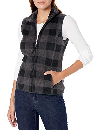 Women's Classic Fit Sleeveless Full-Zip Polar Soft Fleece Vest