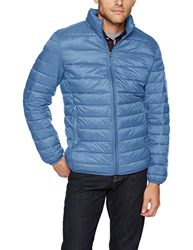 Men's Lightweight Water-Resistant Packable Puffer Jacket