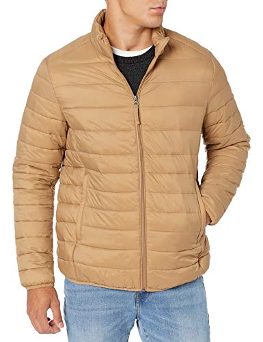 Men's Lightweight Water-Resistant Packable Puffer Jacket