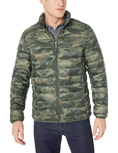 Men's Lightweight Water-Resistant Packable Puffer Jacket