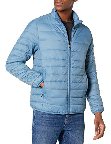 Men's Lightweight Water-Resistant Packable Puffer Jacket