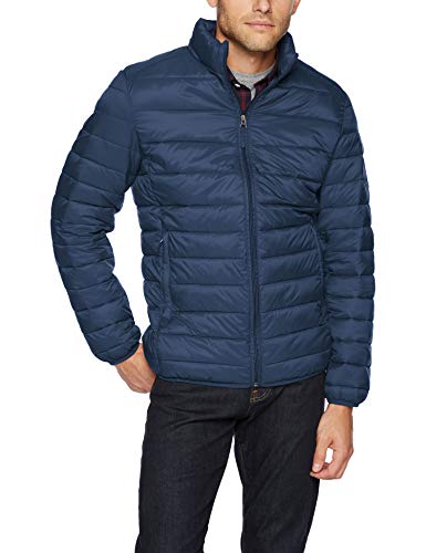 Men's Lightweight Water-Resistant Packable Puffer Jacket